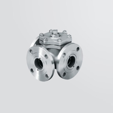 Three way ball valve